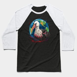 Albatross Earth Day Baseball T-Shirt